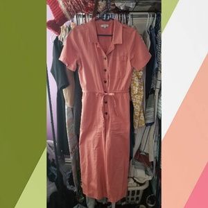 Madewell wideleg utility jumpsuit